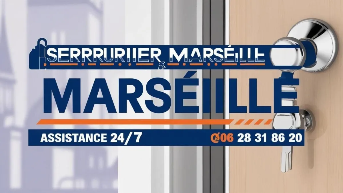 Artisan serrurier à Boulevard National Marseille 13003, disponible 24h/24 pour urgences serrurerie